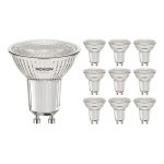 Mehrfachpackung 10x Noxion LED-Spot GU10 PAR16 4W 345lm 36D - 830 Warmweiß | Ersatz für 50W