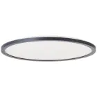 Brilliant Brennan Deckenleuchte Plastik Schwarz Weiß 18W 2700lm - 827-840 CCT | 420mm - IP44 - 3-Stufen Dimmbar