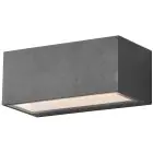 D'Lite Wandleuchte Bello Schwarz Up & Down 12W 850lm - 830 Warmweiß| IP54