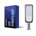 Noxion Led-Straßenbeleuchtung 150W 18000lm 70x140D - 740 Kaltweiß | IP65 - Lichtsensor - Asymmetrisch
