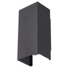 D'Lite Wandleuchte Aurora Aluminium Schwarz Up & Down 6.5W 500lm - 830-840 CCT | IP54