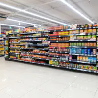 LED-Lichtleisten im Supermarkt (AdobeStock/Maha Heang 245789)