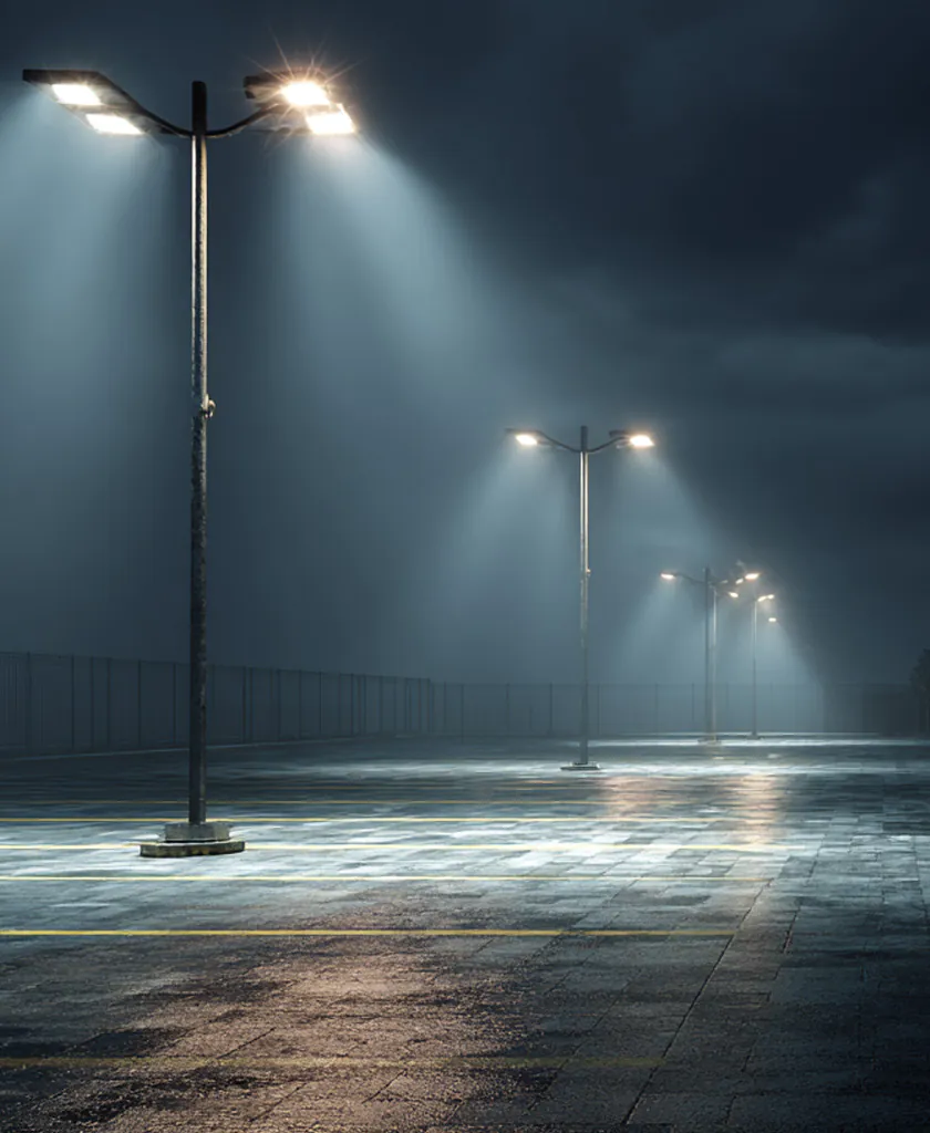 Außenbeleuchtung Straße